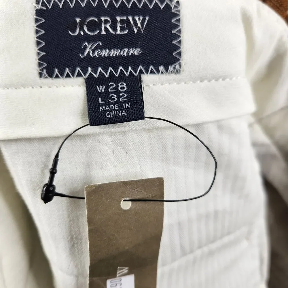 NEW J. Crew Mens Duca Visconte Kenmare Pleated Front Trouser Pants 28x32
